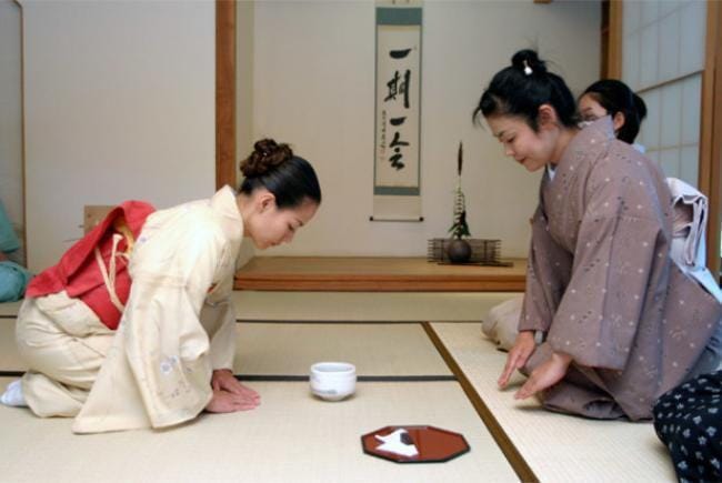 The tea ceremony