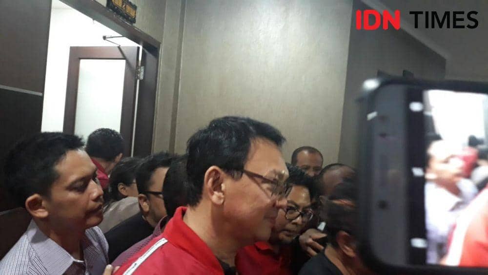 Kunjungi Kantor PDIP Bali, Ahok Mengaku Enggan Jadi Pejabat Lagi