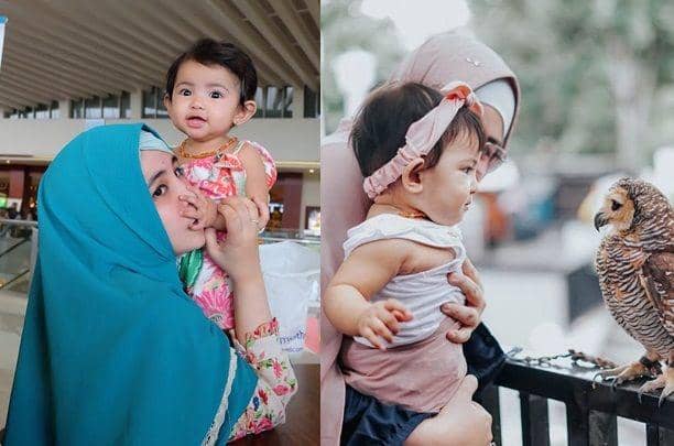 10 Potret Risty Tagor Urus Baby Cyila, Anak dari Pernikahan Ketiganya