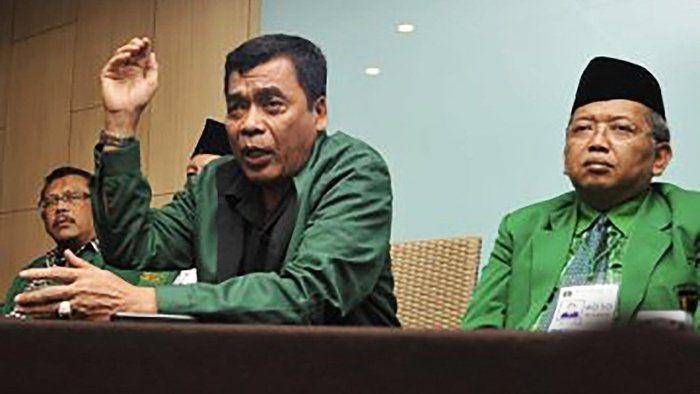 (Wakil Ketua Umum Partai Berkarya Muchdi Pr) ANTARA FOTO