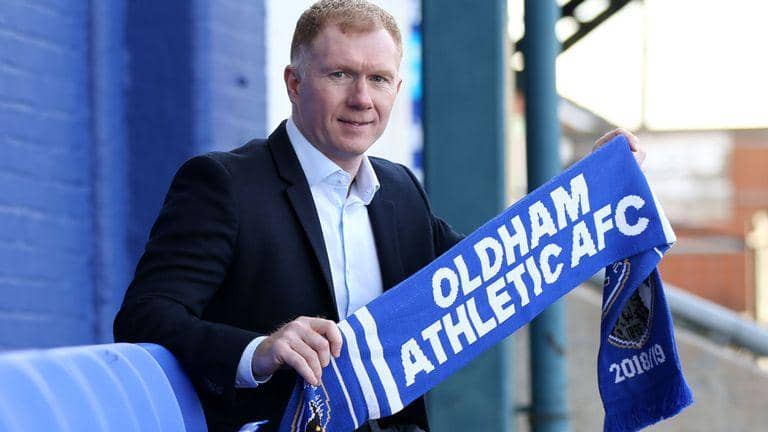 Paul Scholes Resmi Jadi Pelatih Klub League Two, Oldham Athletic