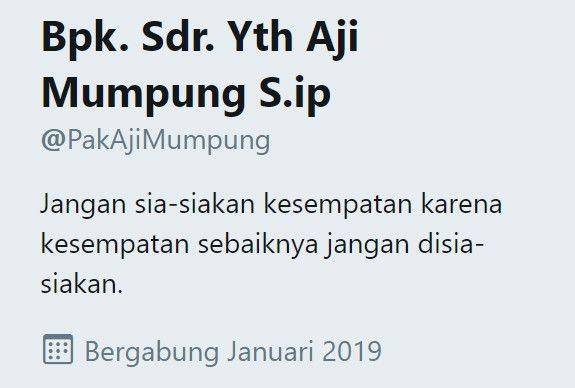 Twitter.com/Ajimumpung