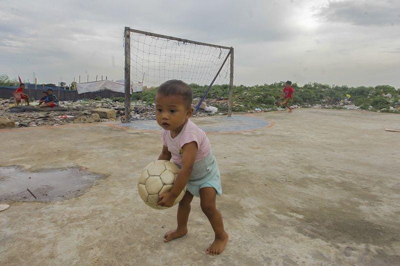 (Area Taman BMW yang akan jadi Stadion Persija) ANTARA FOTO/Muhammad Adimaja
