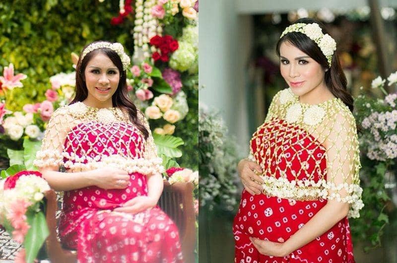 Anggun dan Menawan, Ini 10 Potret Tingkeban Anak Pertama Momo Geisha