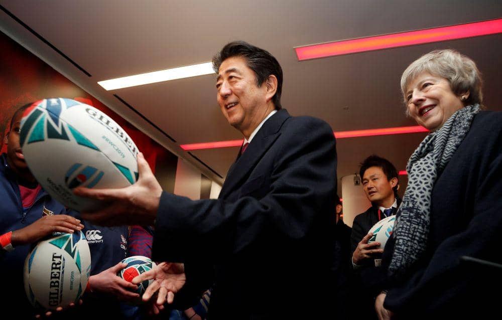 ANTARA FOTO/Frank Augstein/Pool via REUTERS