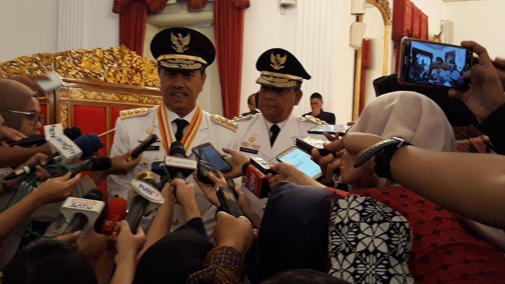 (Gubernur Riau Syamsuar) IDN Times/Teatrika Handiko Putri