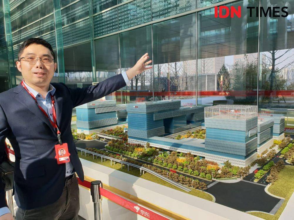 (Vic Gu, Direktur Komunikasi Media Internasional JD.com) IDN Times/Uni Lubis