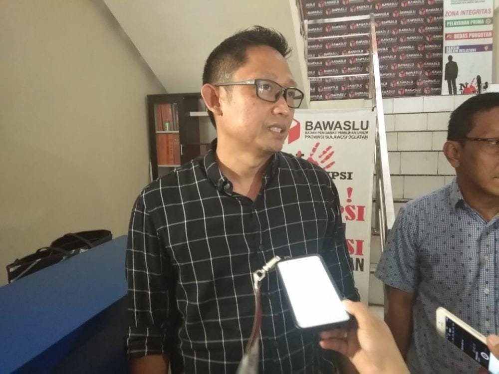 Komisioner Bawaslu Sulsel Asry Yusuf. IDN Times/Aan Pranata