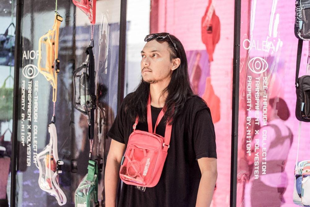 Adit Yara, pemilik tas NIION merek lokal asal Bandung.