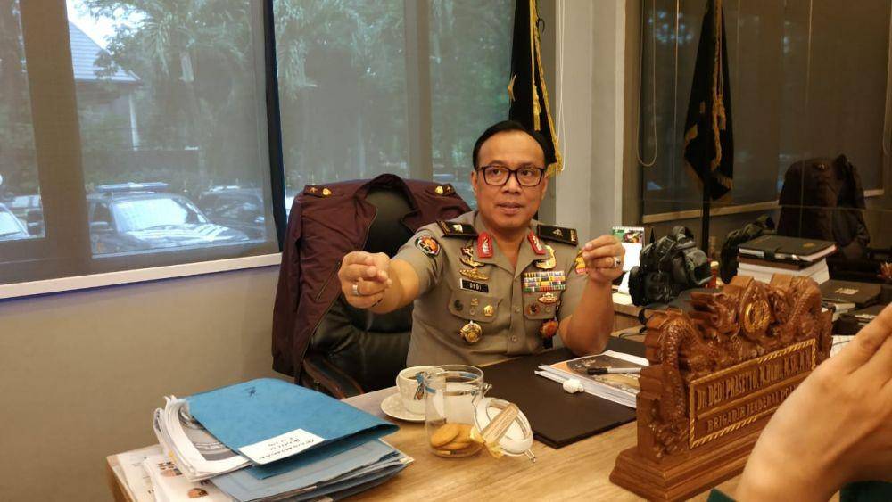 Karopenmas Divisi Humas Mabes Polri Brigjen Pol. Dedi Prasetyo (IDN Times/Axel Jo Harianja)