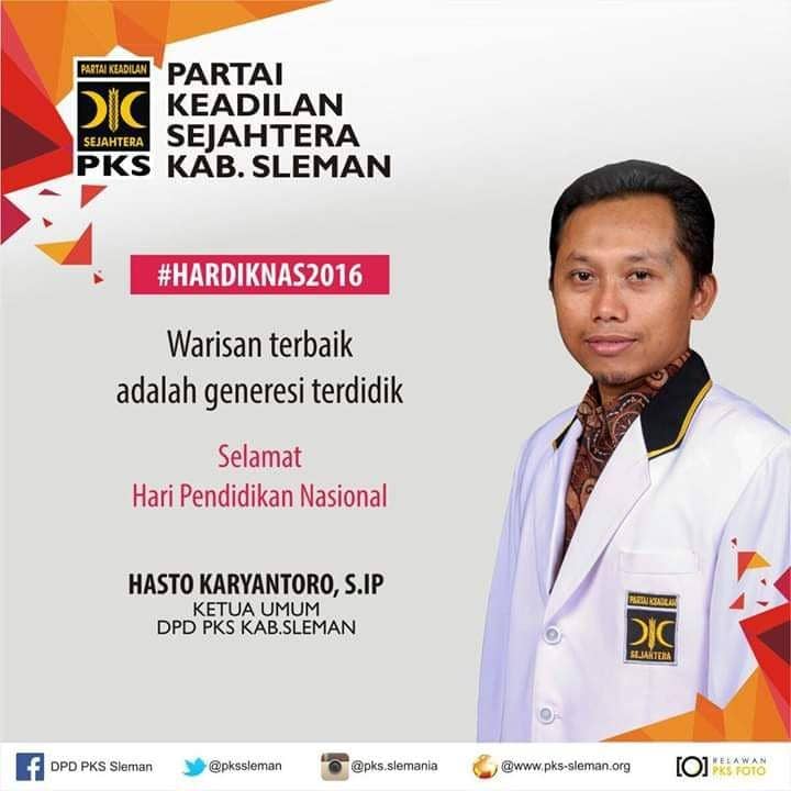 Facebook.com/DPD PKS Sleman