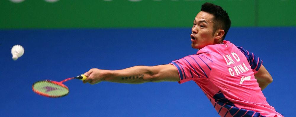 Legenda bulu tangkis Tiongkok, Lin Dan. bwfbadminton.com/news-single