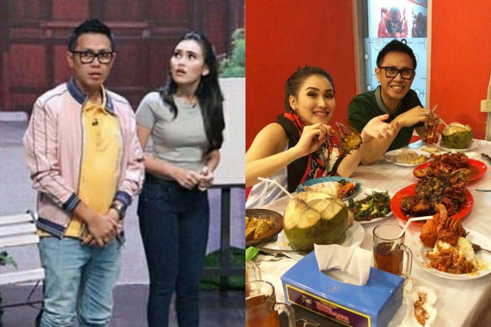 Satu Lokasi Syuting, 10 Potret Kedekatan Ayu Ting Ting dan Eko Patrio