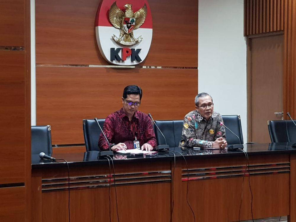 (Juru bicara KPK Febri Diansyah dan Wakil Ketua KPK Alexander Marwata) IDN Times/Santi Dewi