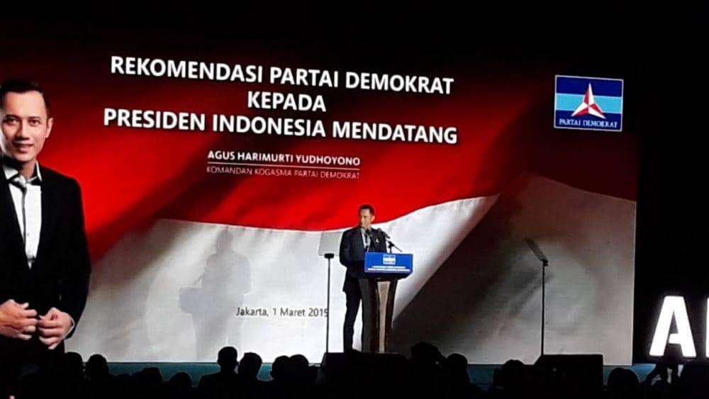 Sampaikan Pidato Politik, AHY Cerita Dorongan dari Ani Yudhoyono
