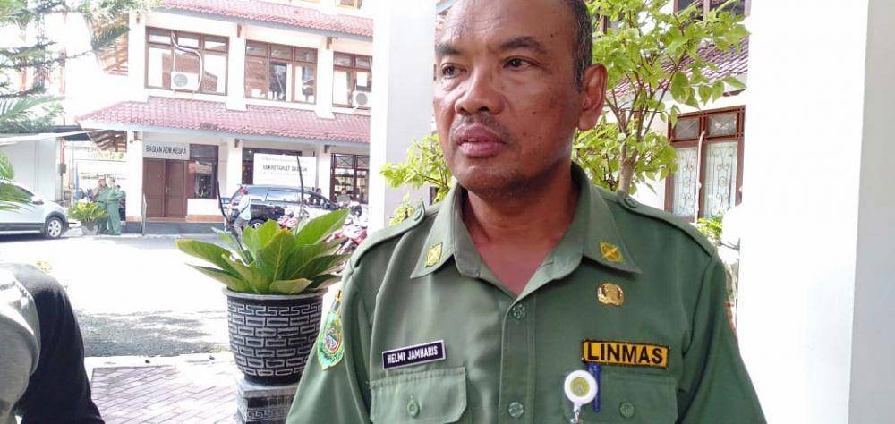 Sekda Kabupaten Bantul, Helmi Jamharis. IDN Times/Daruwaskita