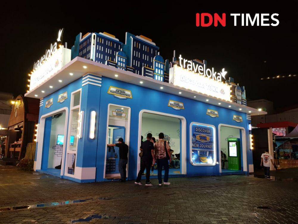 (Traveloka Lounge di Java Jazz 2019) IDN Times/Santi Dewi