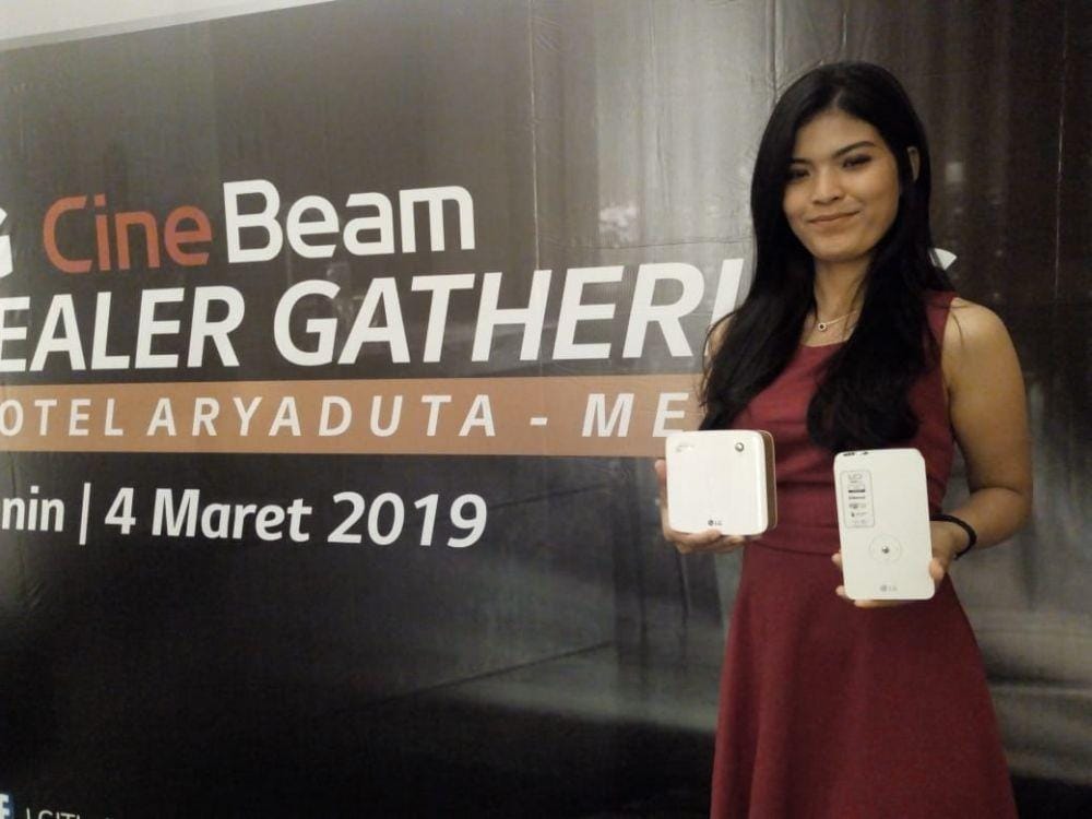Peluncuran LG Proyektor Portable