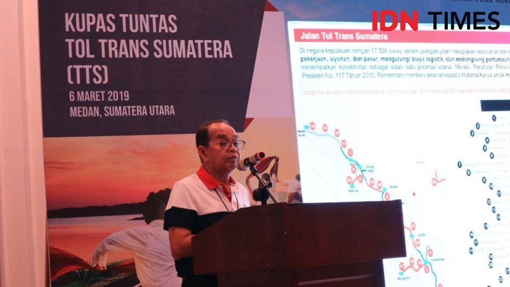 (Direktur Utama PT Hutama Karya (Persero) Bintang Perbowo) IDN Times/Masdalena Napitupulu