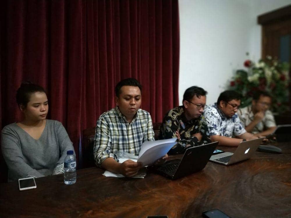 Koalisi Masyarakat Sipil Untuk Reformasi Peradilan (IDN Times/Axel Jo Harianja)