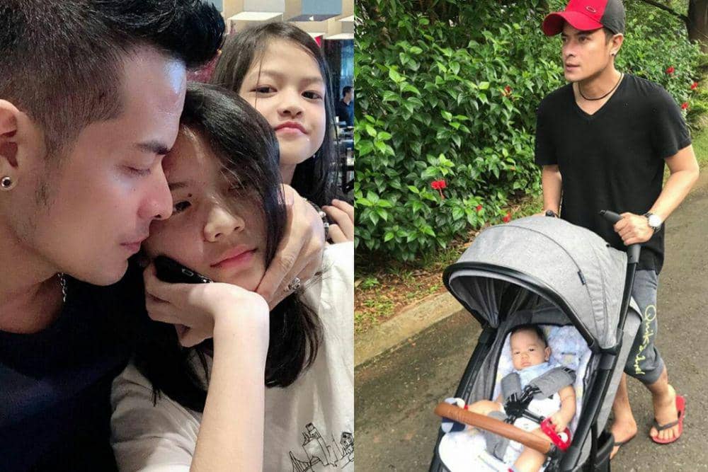 Ayah Idaman, 10 Potret Kedekatan Choky Andriano & Ketiga Buah Hatinya
