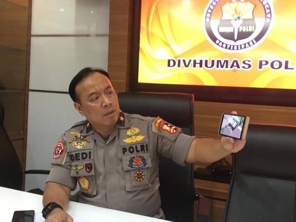 Karopenmas Divisi Humas Mabes Polri Brigjen Pol. Dedi Prasetyo (IDN Times/Fitang)