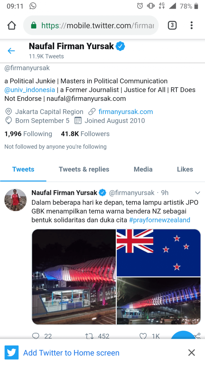 Twitter Naufal Firman Yursak, @firmanyursak