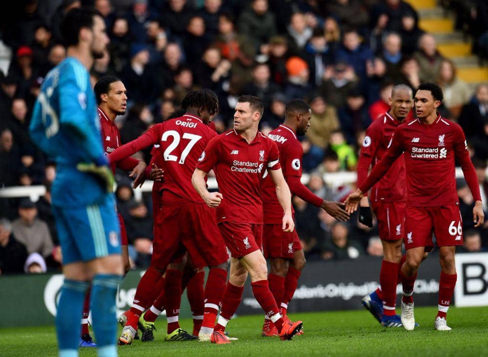 Gol Penalti James Milner Bawa Liverpool Puncaki Klasemen Liga Inggris