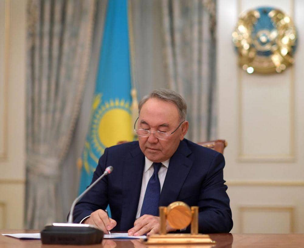 Kazakh Presidential Press Service via Reuters