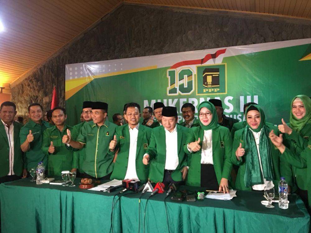 (Penyelenggaraan Mukernas PPP) IDN Times/Fitang Aditia Budhi