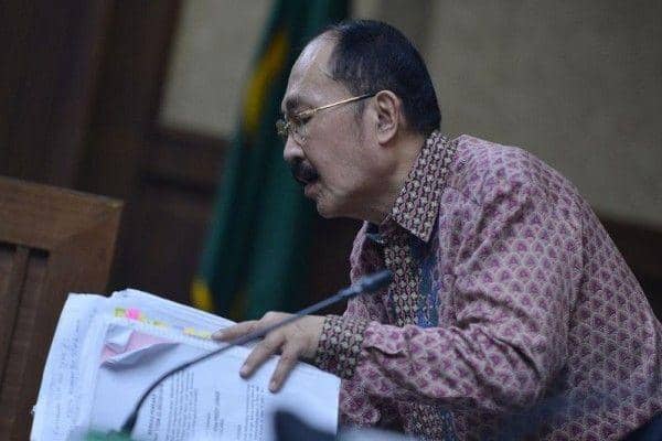 (Pengacara Fredrich Yunadi) ANTARA FOTO/Wahyu Putro A.