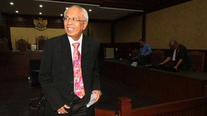 (Terpidana OC Kaligis) ANTARA FOTO/Rivan Awal Lingga