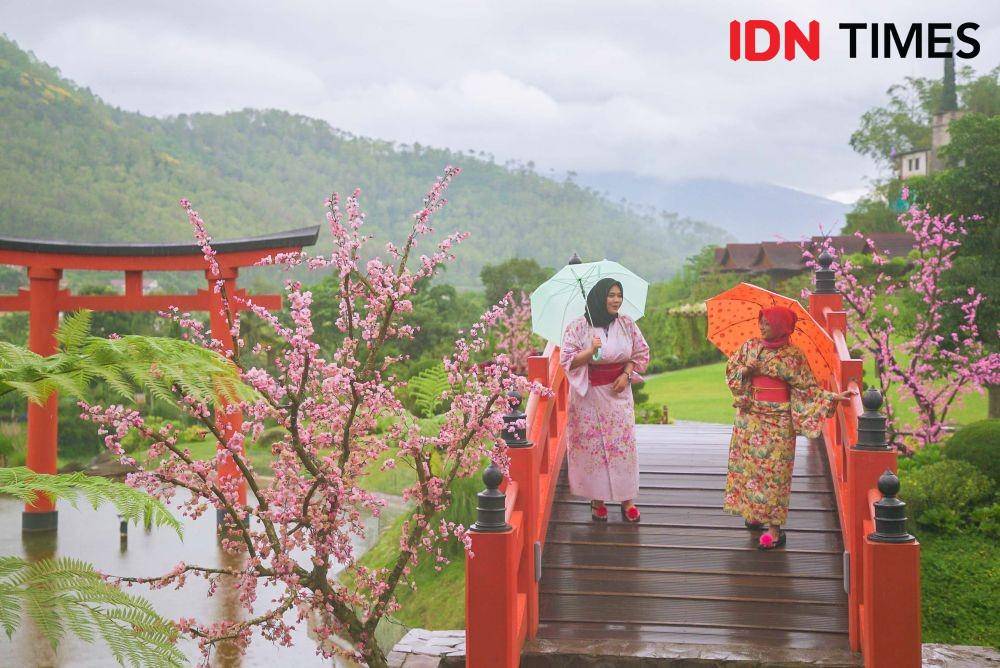 Spot foto andalan The Onsen Hot Spring Resort, Batu, Jawa Timur. IDN Times/Reza Iqbal