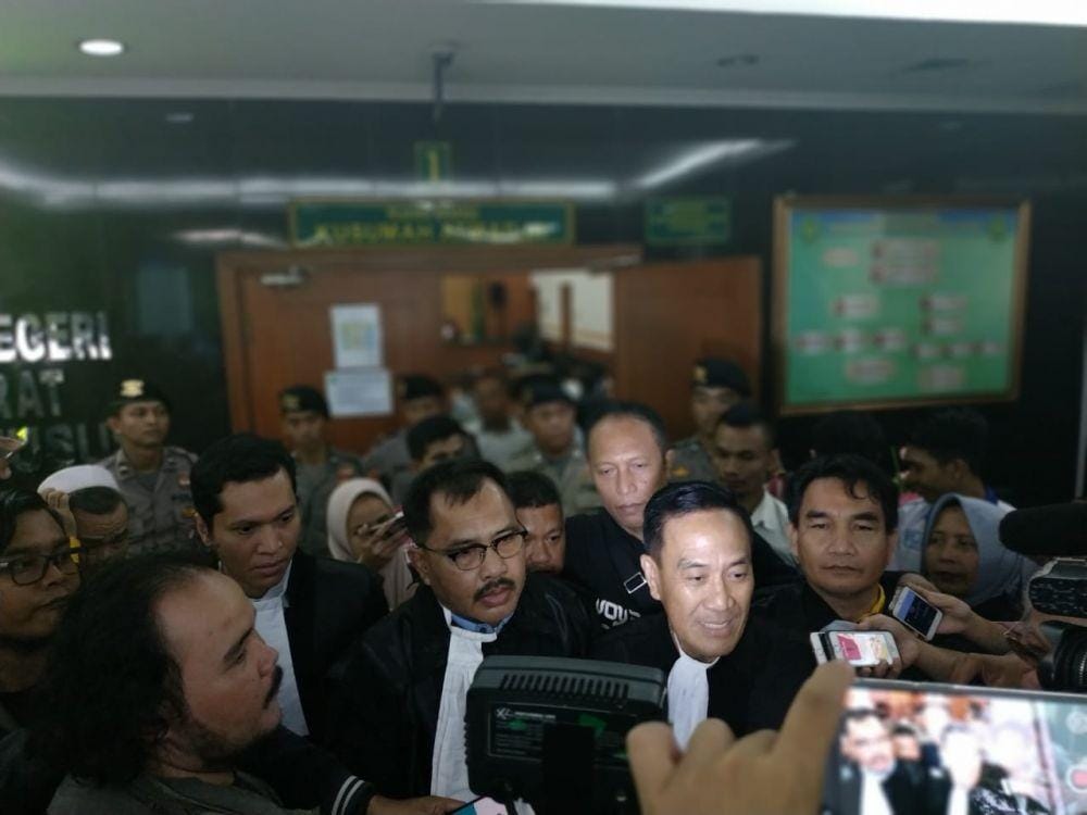 Pengacara Hercules (IDN Times/Axel Jo Harianja)