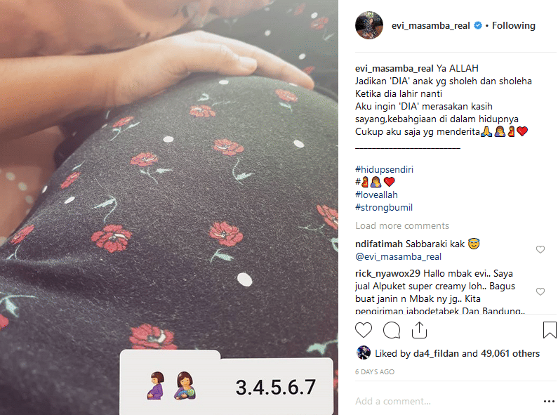 Instagram.com/evi_masamba_real