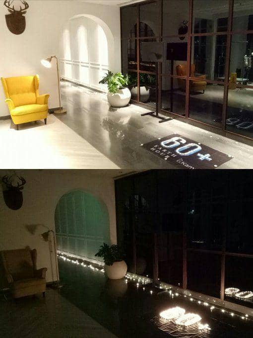 Earth Hour Surabaya / Rafika Trisha