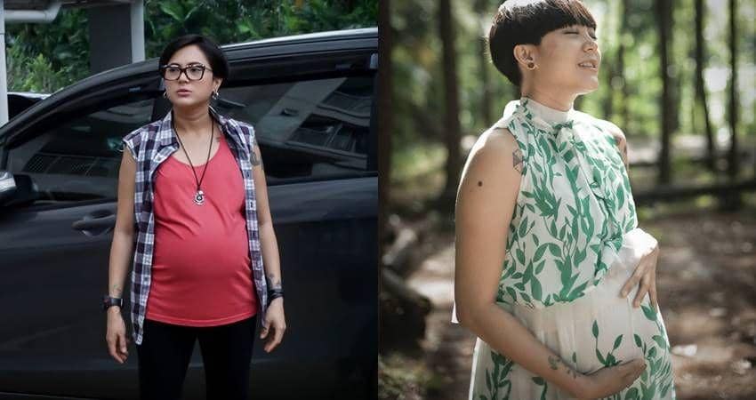 Masuk Trimester 3, 10 Potret Baby Bump Poppy Sovia yang Menggemaskan