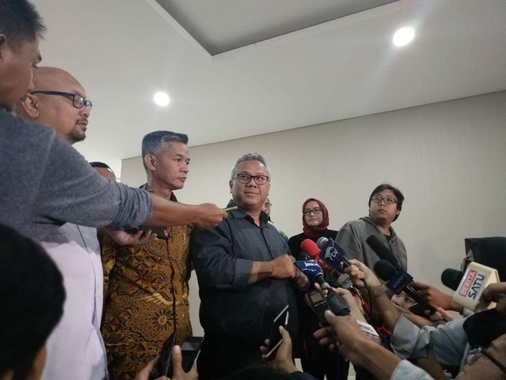 Ketua KPU Arief Ketua KPU Arief Budiman (IDN Times/Axel Jo Harianja)