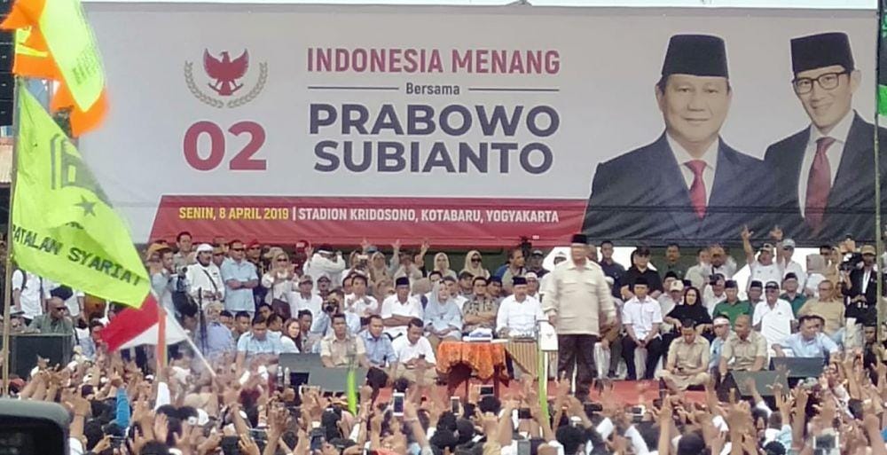 Prabowo Subianto pemilu 2019