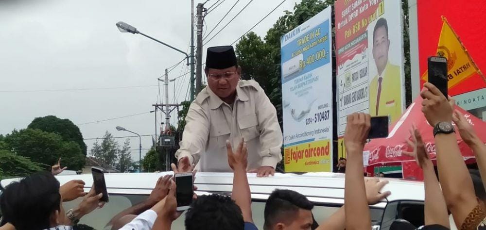 Prabowo Subianto pemilu 2019