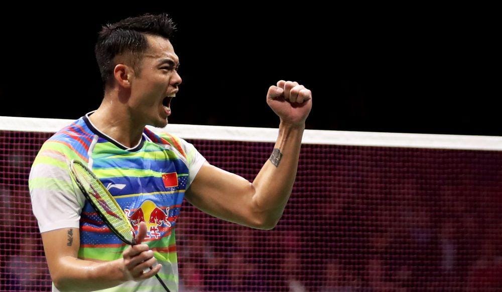Pebulu tangkis tunggal putra Tiongkok, Lin Dan. bwfworldchampionships.bwfbadminton.com