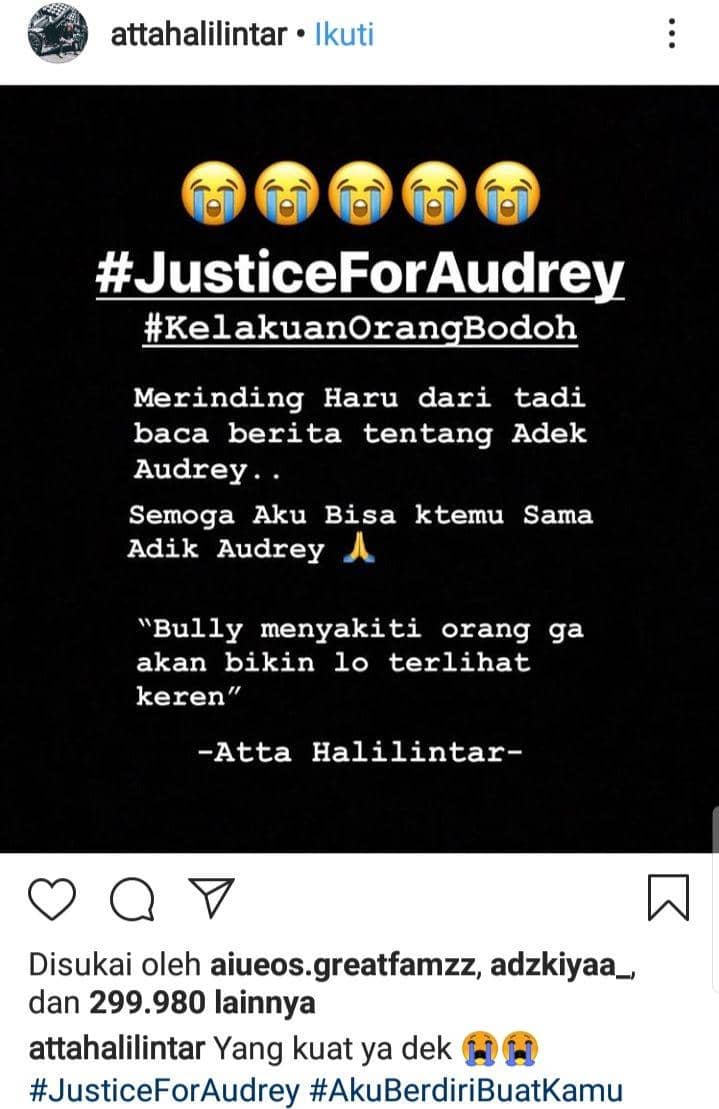 Instagram/ attahalilintar