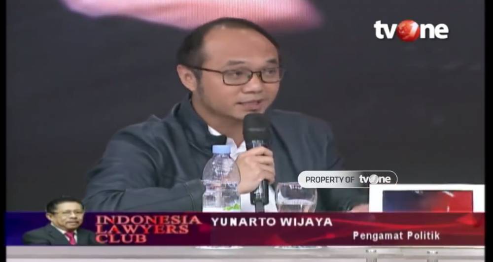 Yunarto Wijaya @tvone