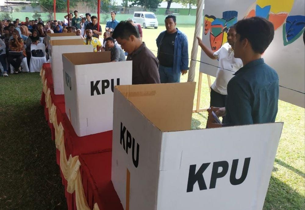 Simulasi saat pemungutan suara (Dok. IDN Times/istimewa)