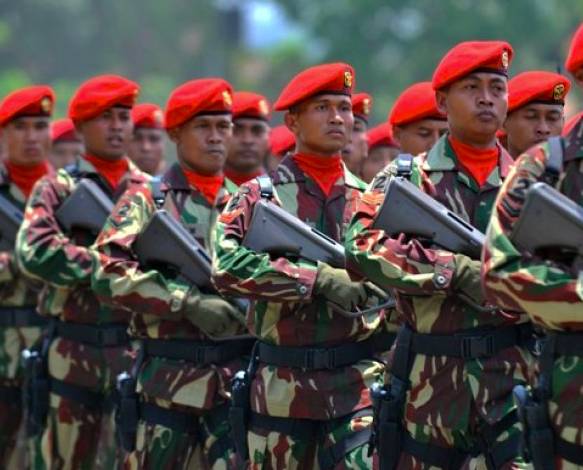 (Ilustrasi anggota Kopassus) ANTARA FOTO/R Rekotomo