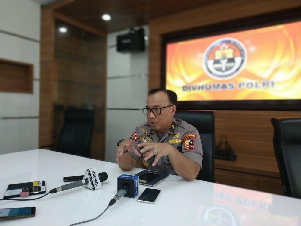 Karo Penmas Divisi Humas Mabes Polri Brigjen Pol. Dedi Prasetyo (Axel Jo Harianja/IDN Times)
