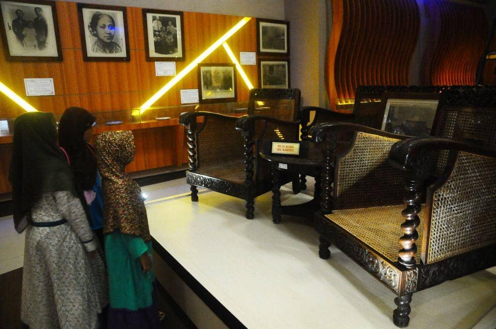 Museum RA Kartini di Jalan Alun-alun Jepara, Jawa Tengah. ANTARA FOTO/Yusuf Nugroho