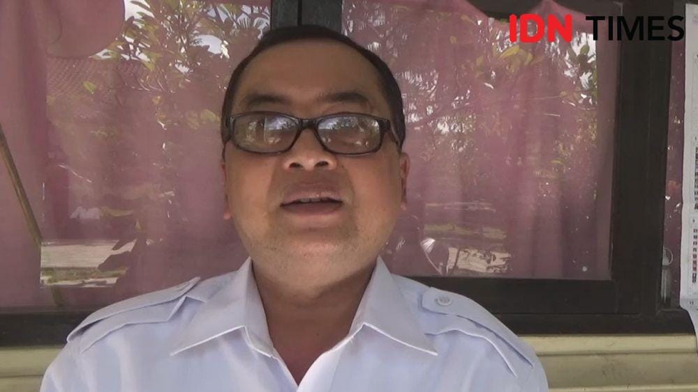 Ketua Bawaslu Tabanan, I Made Rumada. (IDN Times/I Made Argawa)