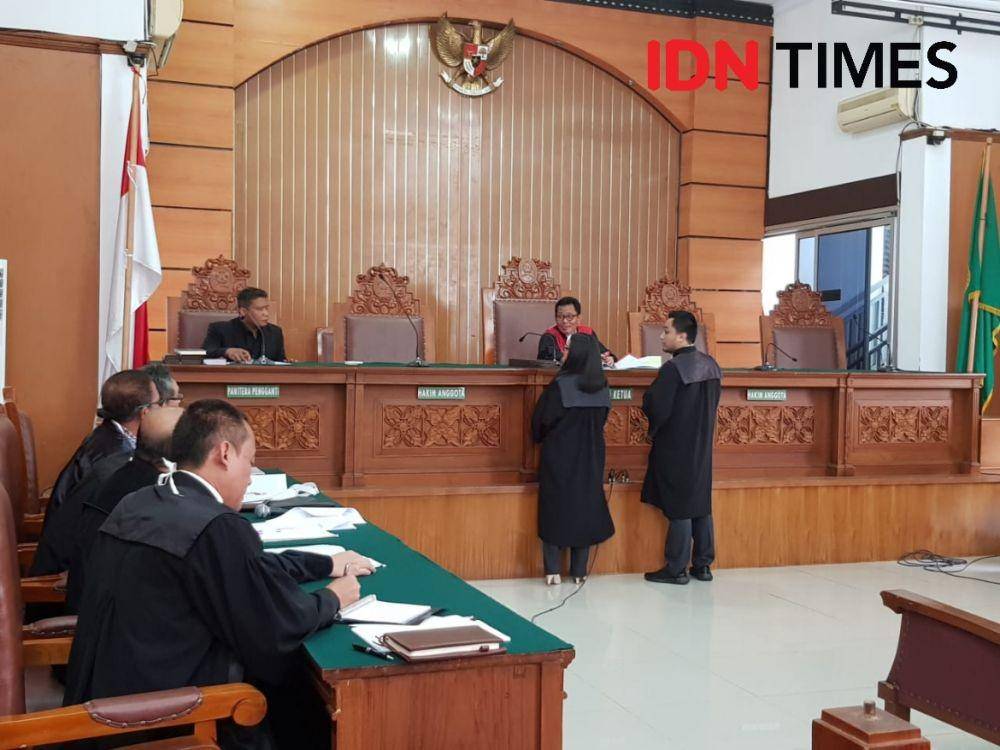 (Sidang pra peradilan mantan Ketua Umum PPP Muhammad Romahurmuziy 22 April 2019) IDN Times/Santi Dewi