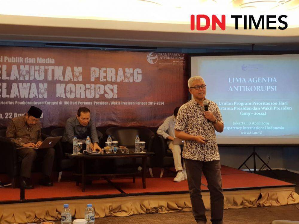 (Sekjen Transparency International Indonesia, Dadang Sasongko) IDN Times/Santi Dewi